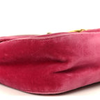 Velvet Matelasse Small GG Marmont Shoulder Bag Light Raspberry Rose