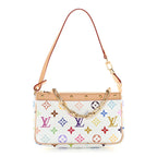 LV X TM Monogram Multicolor Pochette Accessories White
