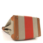 Toile Natural Barenia Flag HAC Birkin 40 Fauve Paprika