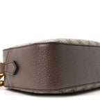 GG Supreme Monogram Web Neo Vintage Shoulder Bag Beige New Acero Crop