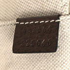 GG Supreme Monogram Web Medium Savoy Trolley Beige Ebony