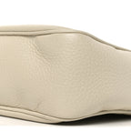 Pebbled Calfskin Small Soho Disco Bag Off White