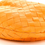Nappa Intrecciato Mini Jodie Tangerine