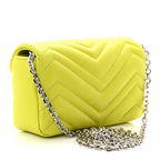 Lambskin Matelasse Mini GG Marmont Shoulder Bag Firefly