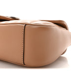 Calfskin Matelasse Aria Small GG Marmont Shoulder Bag Camelia