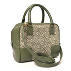 Jacquard Anagram Calfskin Amazona 19 Avocado Green