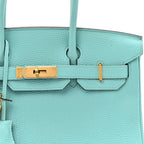 Togo BIRKIN 30 Bleu Atoll
