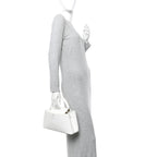 Taurillon Capucines East West MM Optic White
