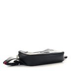 Soft GG Supreme Monogram Web Belt Bag Black Grey