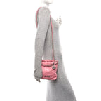 Shiny Calfskin Quilted Mini Chanel 22 Pink