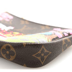 Monogram 2021 Christmas Animation Japanese Garden Mini Pochette Accessories Wisteria Pink
