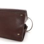 Polished Saddle Calfskin Soft Margaux Belt 15 Burgundy