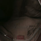Guccissima Flat Messenger Bag Brown Dark Brown