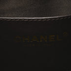 Suede Quilted Medium Chanel 25 Handbag Dark Brown