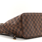 Damier Ebene Neo Neverfull MM Rose Ballerine