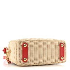 LV X TM Rattan Denim Calfskin Cerises Capucines Mini