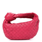 Nappa Intrecciato Mini Jodie Cranberry