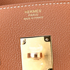 Evercolor Shoulder Birkin Light 29 Gold