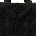 Econyl Monogram Pillow Giant Onthego MM  Black