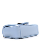 Lambskin Matelasse Small GG Marmont Shoulder Bag Light Blue
