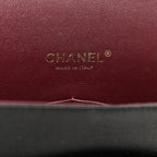 Caviar Quilted Maxi Double Flap Black