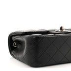 Caviar Quilted Mini Rectangular Flap Black