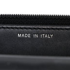 Glazed Aged Calfskin Reissue Wallet On Chain WOC So Black