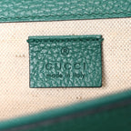 Dollar Calfskin Crystal Small Dionysus Shoulder Bag Emerald