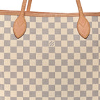 Damier Azur Neo Neverfull MM Rose Ballerine