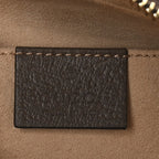 GG Supreme Monogram Web Mini Ophidia Shoulder Bag Brown