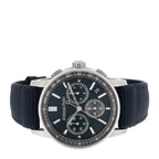 Stainless Steel Fabric 41mm Code 11.59 Automatic Watch Blue 26393ST.OO.A348KB.01