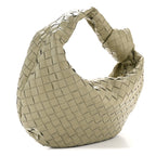 Nappa Intrecciato Teen Jodie Hobo Travertine