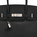 Epsom Birkin 30 Black