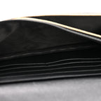 Microguccissima Crossbody Wallet Black