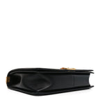 Lambskin Quilted Large Boy Flap Black