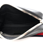 Soft GG Supreme Monogram Web Belt Bag Black Grey