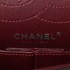 Aged Calfskin Chevron Quilted 2.55 Reissue 225 Flap So Black