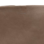 Grained Calfskin Large N/S Park Tote Dark Taupe