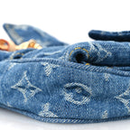 Monogram Pochette Accessories Cargo  Blue Denim