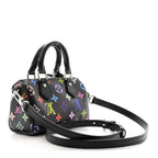 LV X TM Monogram Multicolor Nano Speedy Black