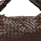 Nappa Intrecciato Small Jodie Brown