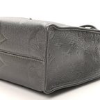 Metallic Empreinte Monogram Giant Onthego PM Gun Metal