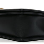 Caviar Quilted New Medium Boy Flap Black
