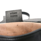 Calfskin Matelasse Small GG Marmont Shoulder Bag Black