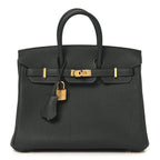 Togo Birkin 25 Vert Fonce