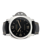 Stainless Steel Calfskin 44mm Luminor 1950 Fu Automatic Watch Black PAM00498