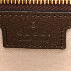 GG Supreme Monogram Web Small Ophidia Top Handle Bag Beige Ebony