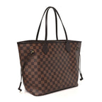 Damier Ebene Neo Neverfull MM Rose Ballerine