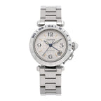 Stainless Steel 35mm Pasha GMT Automatic Watch