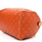 Calfskin Monogram Speedy P9 Bandouliere 30 Ocre